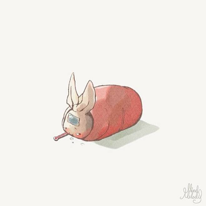插画##日常# 泰国插画师ᗰίn∂ɱεl...