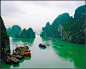 最新评出的“世界新七大自然奇观”
越南下龙湾美景 