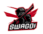 Swagoi标志 忍者 杀手 武士刀 蒙面人 刺客 游戏 动漫 商标设计  标志 logo 国外 外国 国内 品牌 设计 创意 欣赏