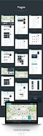Places directory : UI tool kit for work with advertisements and posts. ZIP archive contains 4 UI files with 6 categories of elements, 15 pages created by UI kit. We have all the necessary pages and elements designed and ready for the work of such portal. 