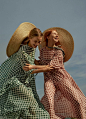 Saskia Wilson for Marie Claire Australia February 2019 | Fashion Editorials : Photography: Saskia Wilson at Artboxblack. Styling: Chloe Buttenshaw. Hair: Daren Borthwick. Makeup: Isabella Schimid. Models: Esti van Balen & Jessica Luostarinen.