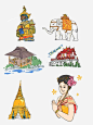 泰国旅游景点手绘元素图片大小1024x1369px 图片尺寸722.11 KB 来自PNG搜索网 pngss.com 免费免扣png素材下载！景点#卡通建筑#卡通人物#卡通手绘#旅游#手绘#泰国#泰国旅游#