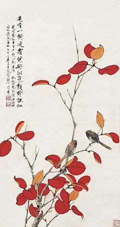 “ 花鸟画要画得朝气蓬勃，如欣赏鲜花和活泼的虫鸟一样，消除掉人们一天的疲劳，更感生活幸福… ”丨于非闇