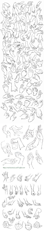 收藏 | 100种动漫里手的画法 ​​​​