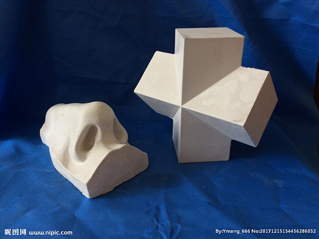 石膏几何体组合