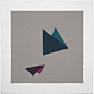 #50 Flying – Oh wow, this is in fact the fiftieth artwork! Time flies … – A new minimal geometric composition each day
