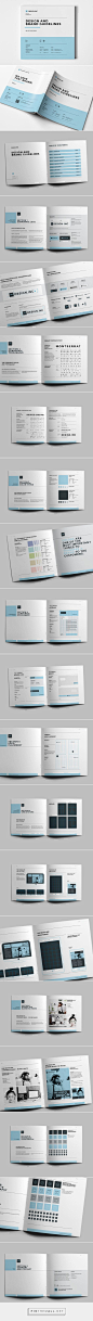 Brand Manual on Behance - created via http://pinthemall.net: 