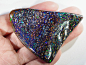 227CTS SNAKE PATTERN MINERS OLD STOCK  BOULDER OPAL CF 1380