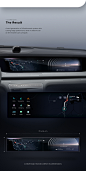 NIO automotive - ET concept : NIO Automotive HMI Design for the next generation of console screens.