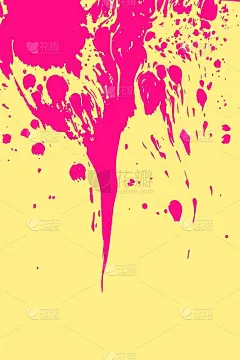 抽象矢量垃圾飞溅的绘画插图