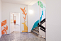 Sinneswandel Kindergarden : PROJECTA 700 square meter big part oft the Helen Keller school in Charlottenburg was given to the Sinneswandel gGmbH to bring to life their vision of an integration kindergarten. The challenge was to create an orientation syste