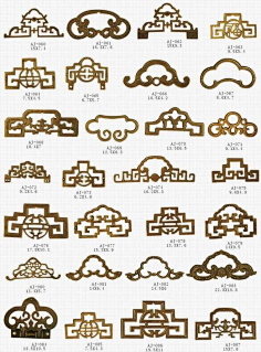 中国古代花纹图案