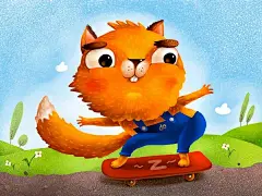 Fil Dunsky色彩丰富，风格可爱的插画设计作品
