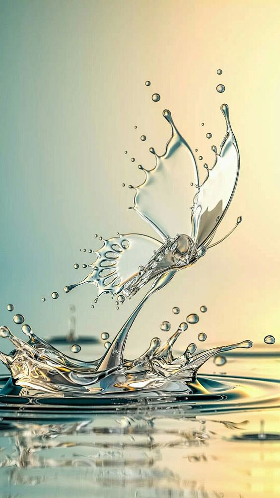 Water Butterfly Wall...