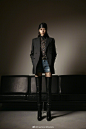 #FashionModels# Mika Schneider for SAINT LAURENT Pre-Fall 2020，品一品混血美少女Mika的长腿和头身比 ​​​​