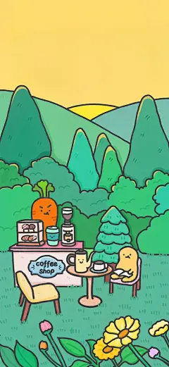 每日一画画_Day34 今天在森林营业呀！壁纸_2_肉酱咸咸圈ROJEUNG_来自小红书网页版