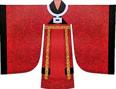 清平乐剧组古装神还原，带你走进宋朝的审美巅峰_宋仁宗 : 我们可以再看看《清平乐》中宋仁宗的剧照，就可以发现宋仁宗朝服的大体还原程度很高——朝服是大红色的，上面有白色的方心曲领。刘娥刘太后是与吕后和武后相提并论的宋朝第一女强人，她朝服的精细程度自然不必多说，但…