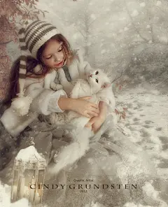 孩子主题PS作品，梦幻萌幻的不要不要的-P大点S