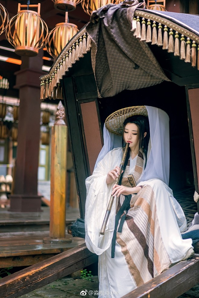 淼唯Jaune 汉服 私影 带着汉服去旅...