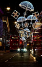 Oxford Street Christmas lights - London, England