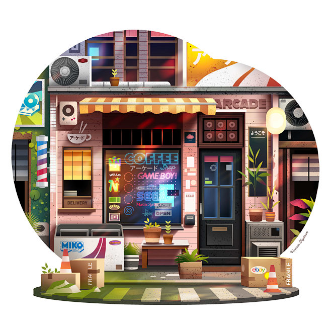 @到此为止′Here，∈点击进入主页，P...