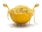 OTOTO Spaghetti Monster Colander Strainer