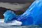 blue iceberg - Upsala Glacier - Argentina: 