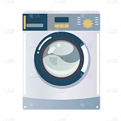SVG-家居主题-家用电器-洗衣机