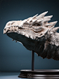 Dragon Sculpt No. 3, Clyde Cabiedes : Final work for the year 2020.