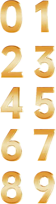 金属数字灵感图 9