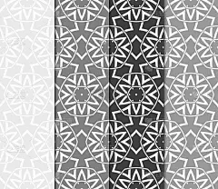 套现代时尚几何六角形无缝图案艺术装饰背景。奢华质感的壁纸，邀请。矢量插图和设计装饰。