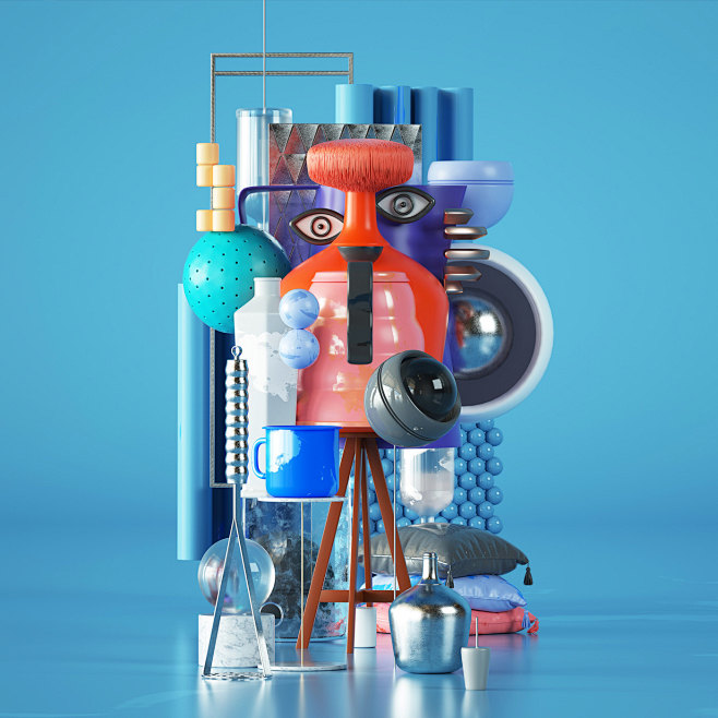 C4D视觉参考/C4D参考/C4D卡通/...