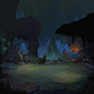 Battle Chasers: Night War | Combat Background | Junk Town & Coastal, Grace Liu : Combat background art and a few variations for Battle Chasers: Night War, ©Airship Syndicate.

Game releases on Steam, XboxOne, PS4, and GoG TODAY.  Wow.  Kind of speechl