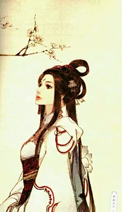 手绘古风人物系列-中性色及其他...美人 &amp; 古装美人&amp; 古风美人&amp;手绘头像&amp;古风场景&amp;古风意境&amp;古风手绘&amp;古风风景&amp;唯美古风...(518×900)