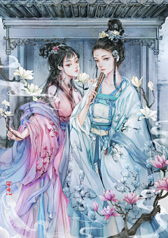 酱心比心（花未眠）采集到双女主