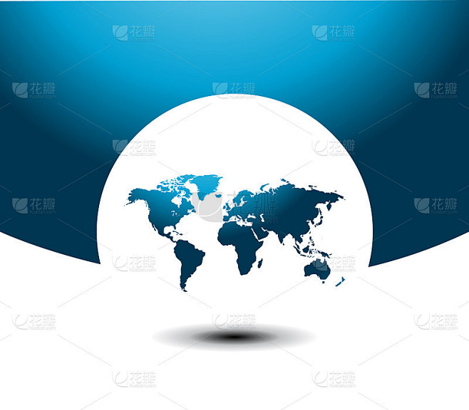 世界地图矢量图