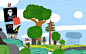 #云朵分享#儿童绘本《Pirate route》内页欣赏，讲述一群小伙伴的冒险之旅。来自乌克兰插画师Grasya Oliyko ​​​​