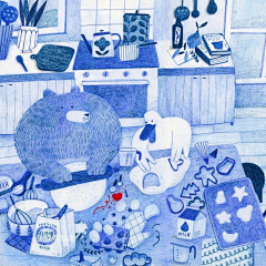 普罗旺斯PPPP采集到插画手绘 绘本