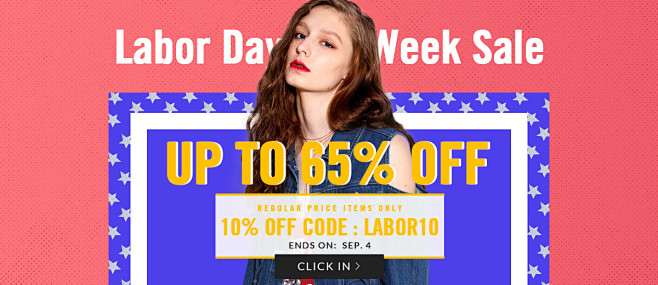 Huge Labor Day Sale