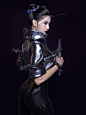 建模师 Yuehong He — Chun Li-CG角色-微元素 - Element3ds.com!