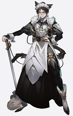 五钱青葙子采集到女仆