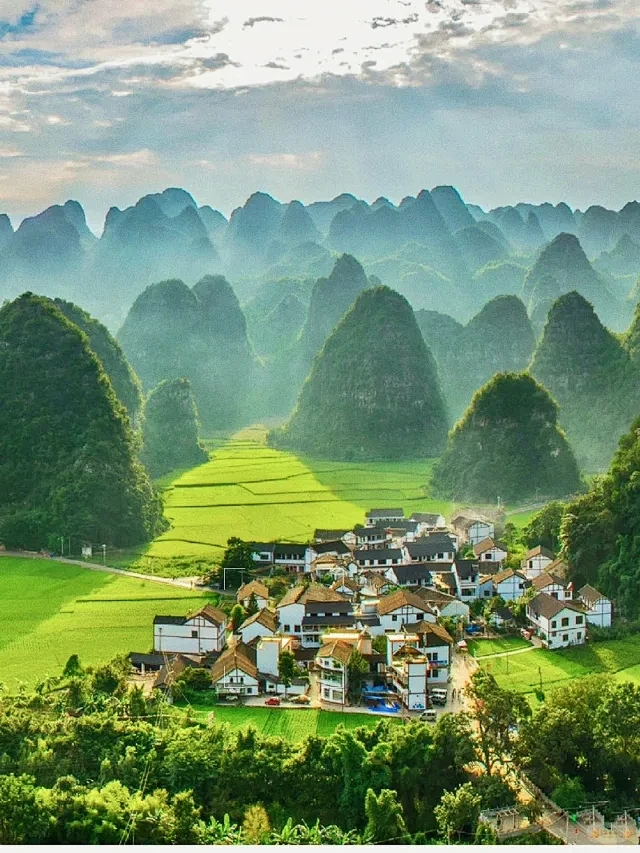贵州兴义万峰林⛰️一个被低估的宝藏绝地-花瓣网
