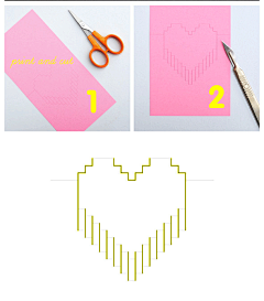 七夕情人节·爱心贺卡简单小礼物