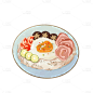 日韩美食贴纸