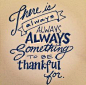 There is always always always something to be thankful for | Sariko Designs