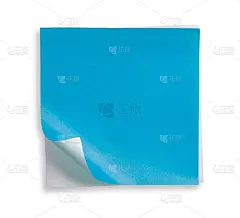 蓝色,卷着的,角落,纸,贺卡,空白的,留白,折叠的,水平画幅,标签