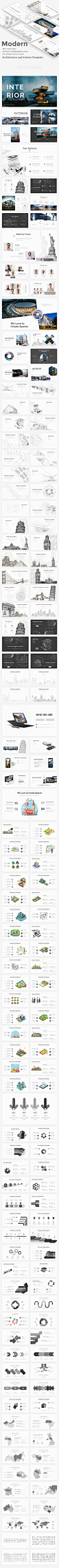 Modern - Architecture and Interior Powerpoint Template - Creative PowerPoint Templates