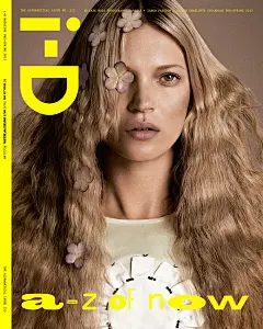 i-D Magazine
Issue: Pre-Spring 2013 
Cover Model: Kate Moss |IMG Models, Storm|
Fashion Director: Charlotte Stockdale
Concept and Hair: Luigi Murenu
Photography by Daniele &amp; Iango
Website: i-donline.com 