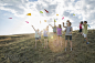 Hero Images 在 500px 上的照片Children throwing paper aeroplanes during field trip