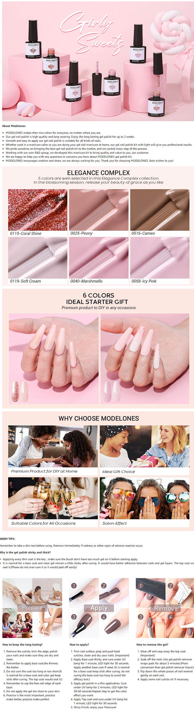 Modelones Gel Nail P...